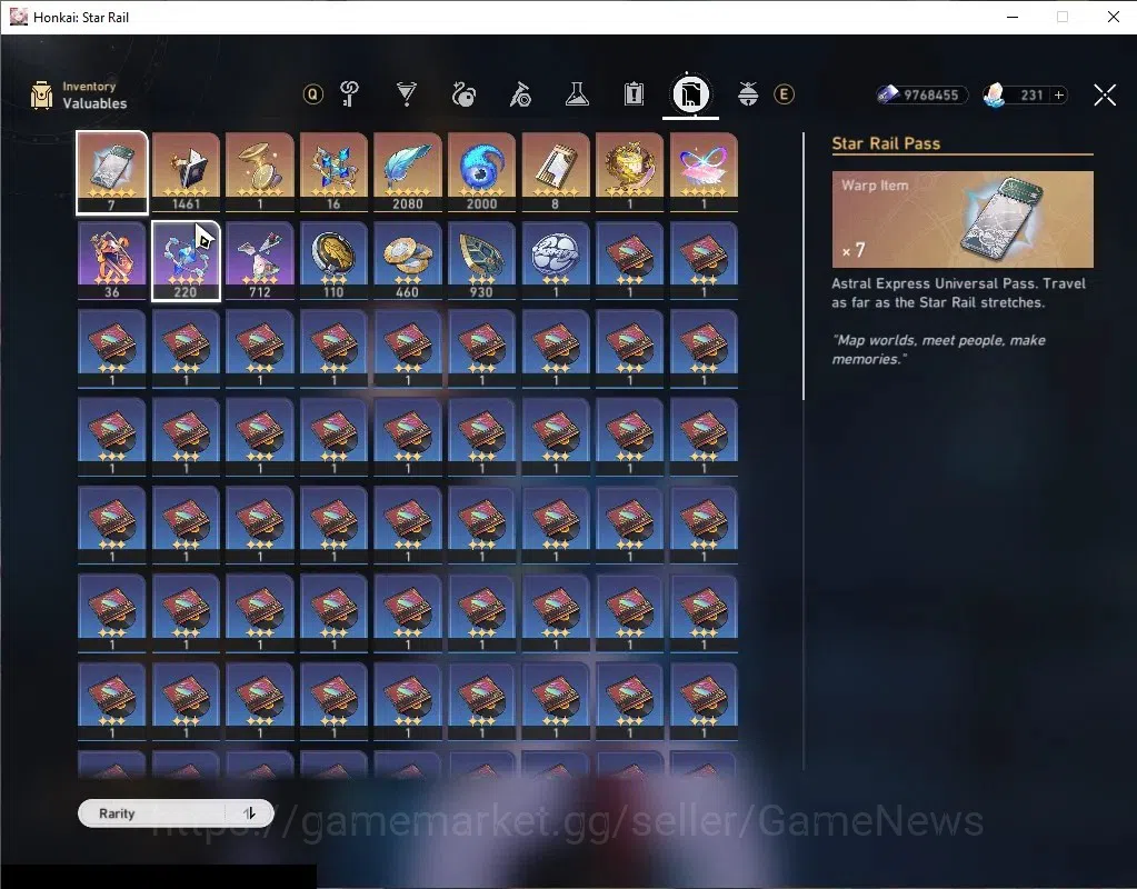 Honkai Star Rail Accounts Asia|TL 68|12 Limited|[Dante,Sunday,AnaxaE1,Hyacin image 12