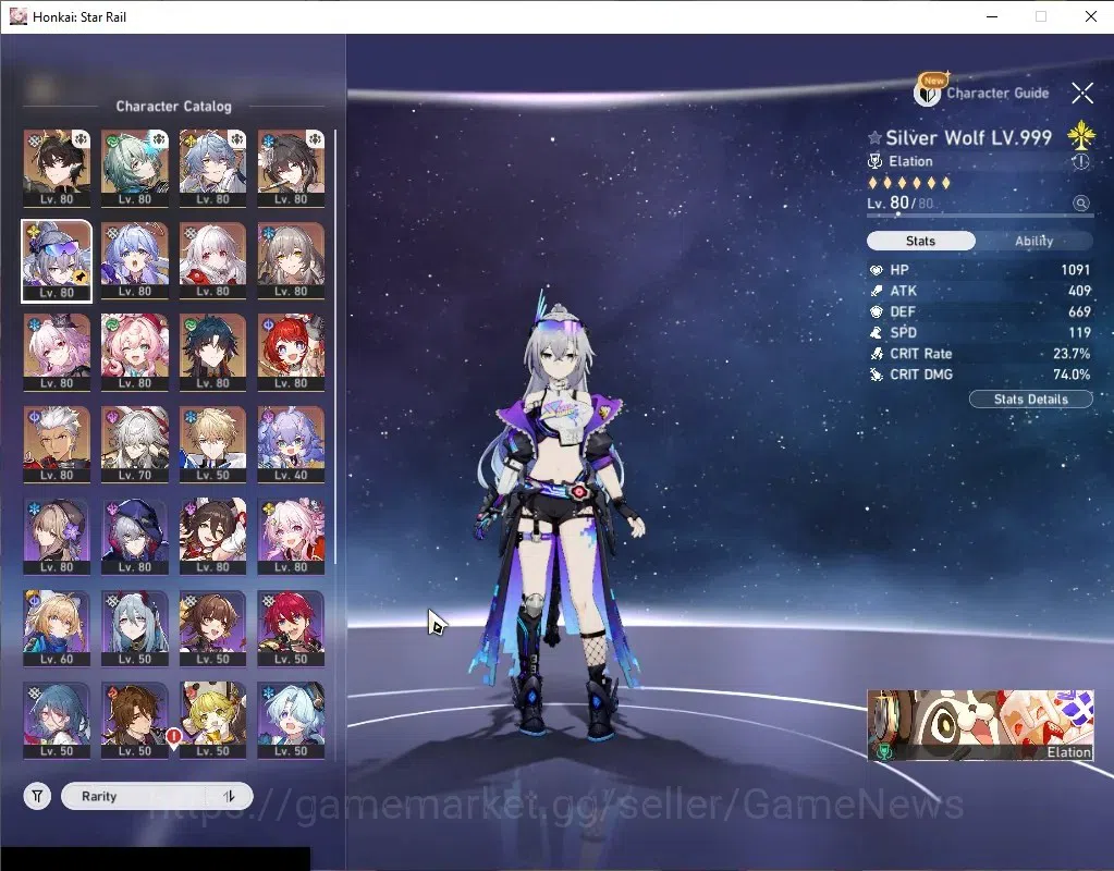 Honkai Star Rail Accounts Asia|TL 68|12 Limited|[Dante,Sunday,AnaxaE1,Hyacin image 4