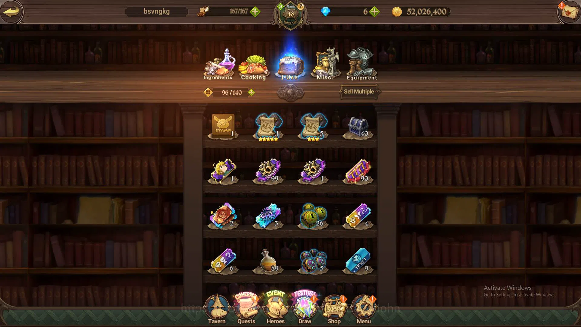 The Seven Deadly Sins: Grand Cross Accounts Others GLOBAL|1.2M CC|1LR Elizabeth|UR 5