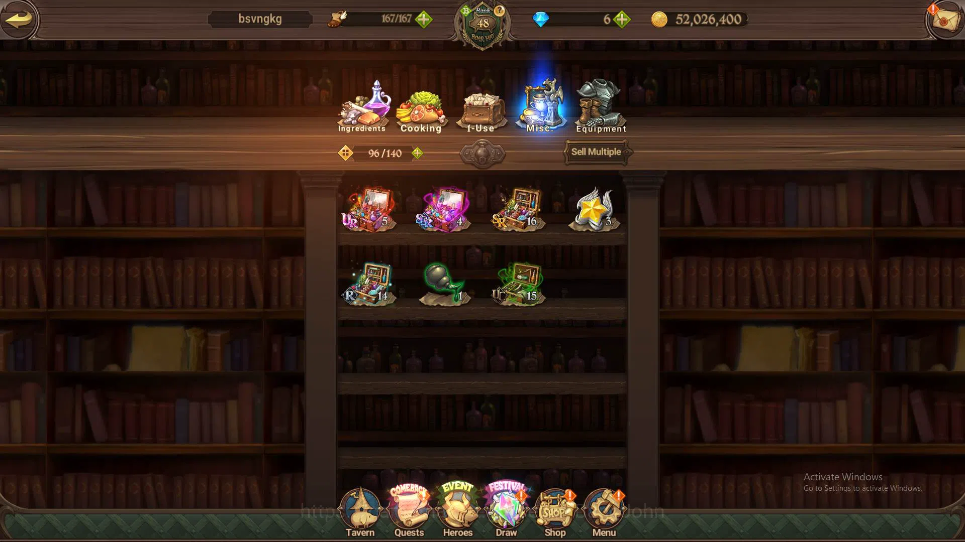 The Seven Deadly Sins: Grand Cross Accounts Others GLOBAL|1.2M CC|1LR Elizabeth|UR 6