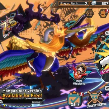 One Piece Bounty Rush Accounts High-End Android|6 EX|2 Max|PR 7|F Z Zephyr max,TFE St. Marcus Mars,EBDK Wapol Max|Log