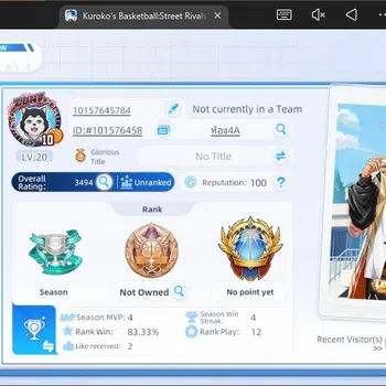 Kuroko's Basketball Street Rivals Accounts SEA|SV29|Lv20|DM 4332|Tetsuya Kuroko A2,Zone Taiga image 1