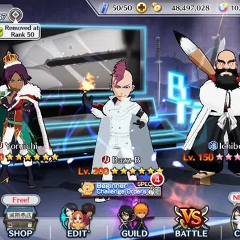 Bleach: Brave Souls Accounts Others Global | 88K BP+10k Orb | FreshStory | Bazz-B TYBW24 | Yoruichi Xmas22 | Ichibe TYBW