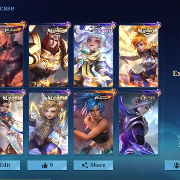 Mobile Legends: Bang Bang Accounts Collector Global|66H 118S|Expert|KOF Gusion|KOF Karina|4 Lightborn
