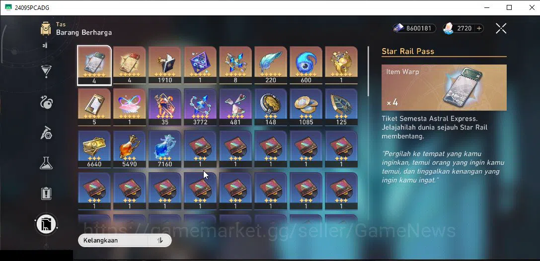 Honkai Star Rail Accounts Asia |TL 61|2,7K SJ|5 Limited|Anaxa+Sign,Cerydra,T image 4