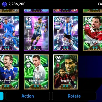 eFootball Accounts Legends & Iconic Players Mobile|PW 3146|New Erling Haaland Big T,Gregor Kobel Show T,Lionel Messi Show