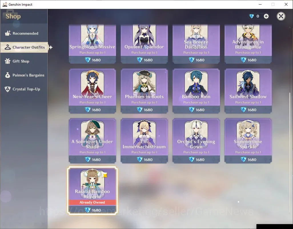 Genshin Impact Accounts ASIA|AR 55|Rate ON|4 Limited + 1 (*5Weap)|Flins,Li image 13
