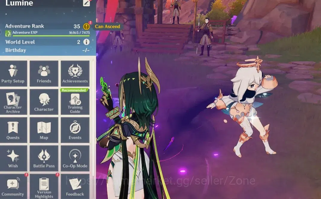 Genshin Impact Accounts Reroll ASIA|AR35|(Nefer,Tighnari,Diluc)|MC Female|Low Explore|TakeMail(GI752Z) 15