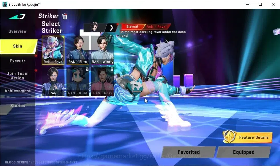 Blood Strike Accounts ASIA|2 ETERNAL [RAN-Rave,KAG-6-Dynamite Lv3]|3 ULT image 3
