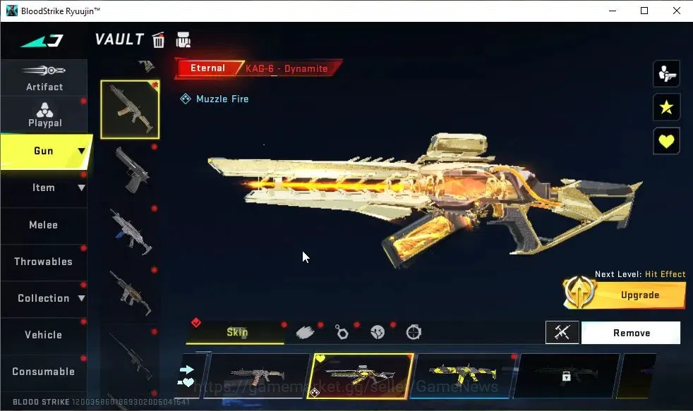 Blood Strike Accounts ASIA|2 ETERNAL [RAN-Rave,KAG-6-Dynamite Lv3]|3 ULT image 6
