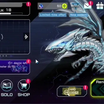 Yu-Gi-Oh! Master Duel Accounts High-Level Android|Lv 18 | 20 Decks |Dracotail,Yummys,VSK9,Maliss,Kewl,Etc||Ranked