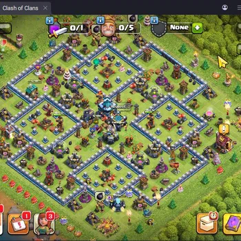 Clash of Clans Accounts Mid-Tier TH13-BH8|Lv.74||BK34,AQ47,MP43,GW22,RC14|2 Legendary & 2 Gold Skins|Proteck