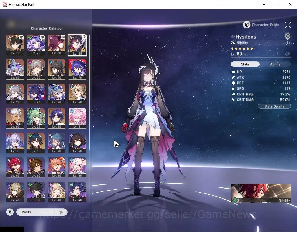 Honkai Star Rail Accounts Asia|TL 65|Triple DoT|12 Limited|Kafka,Hysilens E1 image 5