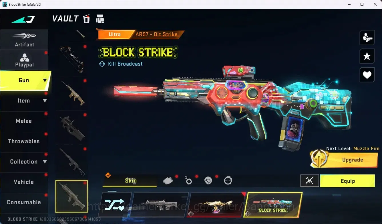 Blood Strike Accounts ASIA | 2 ETERNAL: KAG-6,Desert Eagle|7 COLLAB GUN image 14