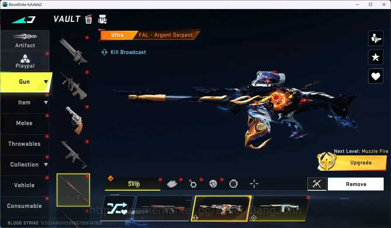 Blood Strike Accounts ASIA | 2 ETERNAL: KAG-6,Desert Eagle|7 COLLAB GUN image 17