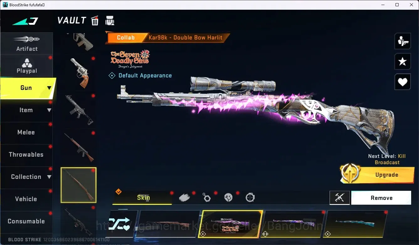Blood Strike Accounts ASIA | 2 ETERNAL: KAG-6,Desert Eagle|7 COLLAB GUN image 18
