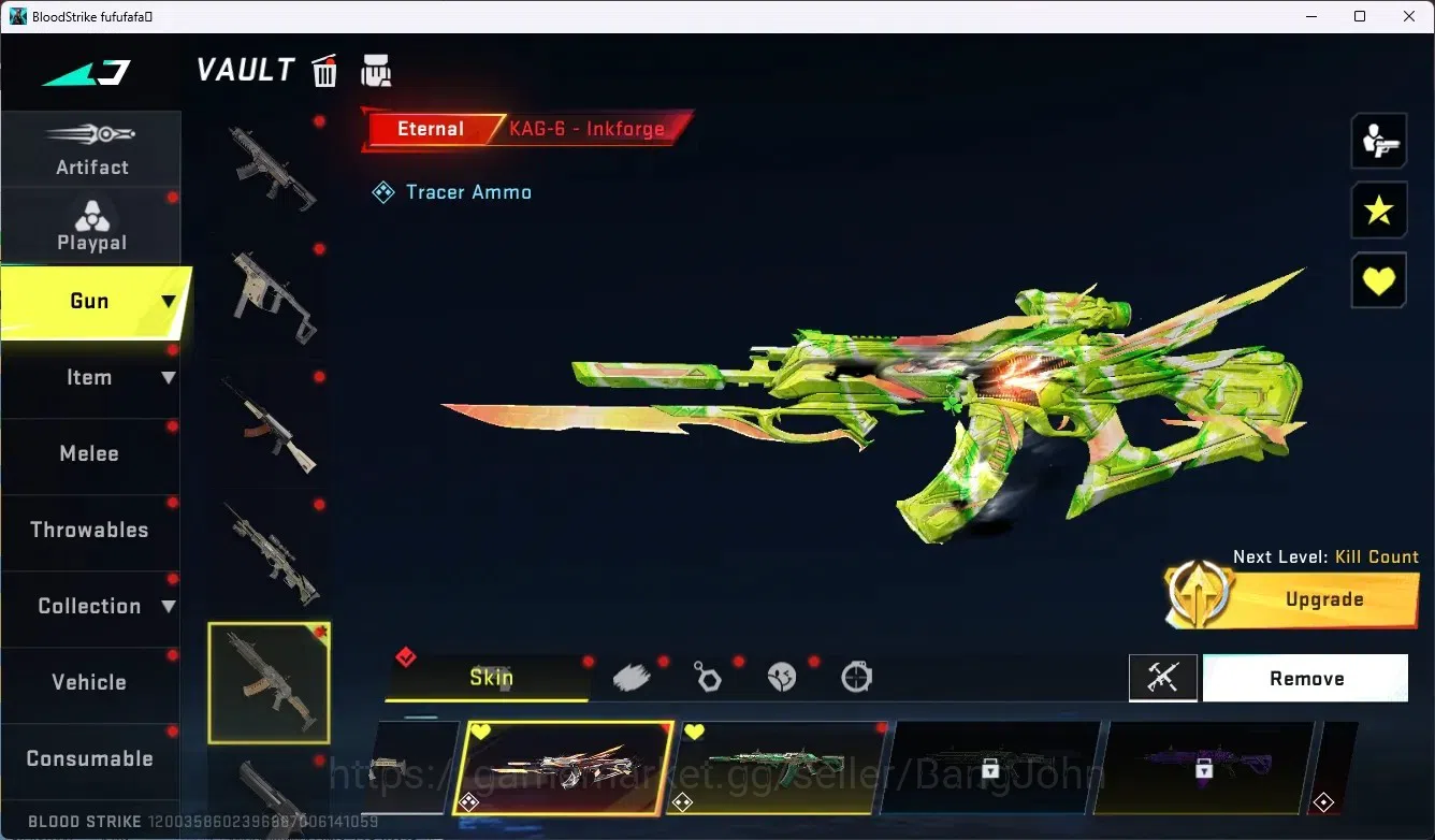 Blood Strike Accounts ASIA | 2 ETERNAL: KAG-6,Desert Eagle|7 COLLAB GUN image 5