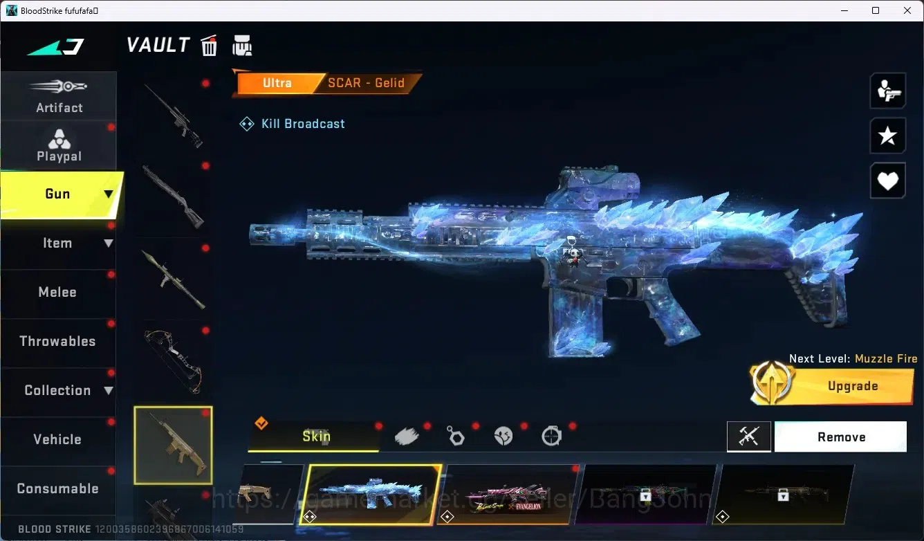 Blood Strike Accounts ASIA | 2 ETERNAL: KAG-6,Desert Eagle|7 COLLAB GUN image 9