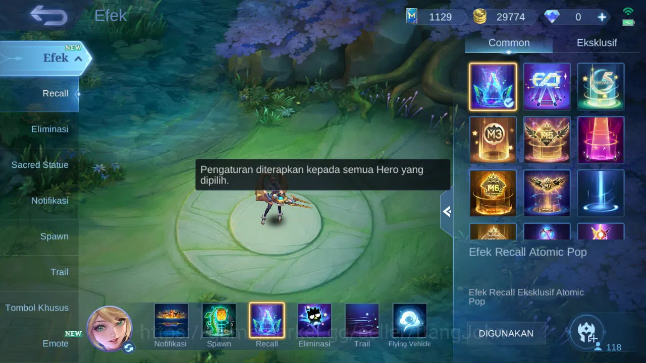 Mobile Legends: Bang Bang Accounts GLOBAL Hero 118 Skin 200 | Annual Sun | CC Nata |  image 13