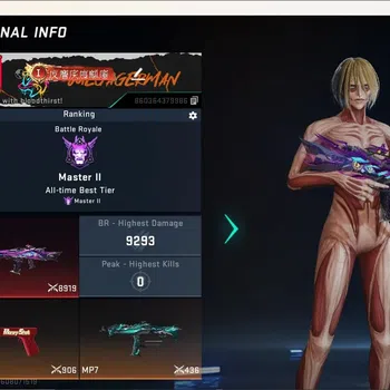Blood Strike Accounts Others ASIA|Eternal Gun:M4A1-Blight's Embrace|2 Ultra & 2 Legend Gun|Collab Striker KATYA-Female Titan