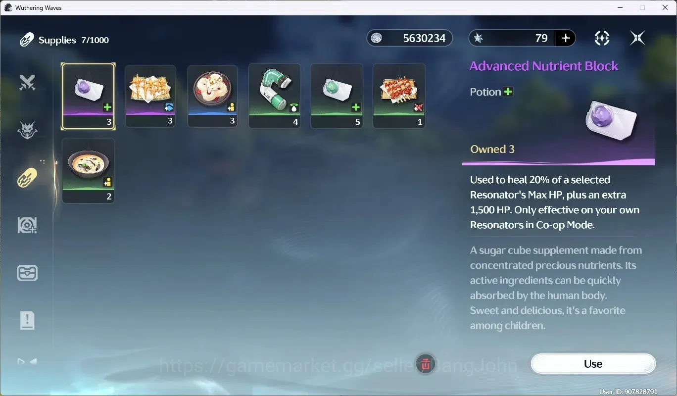Wuthering Waves Accounts SEA|UL 37 | Rank 4 |2 Char Limited [LucyRC1+(Sign) image 10