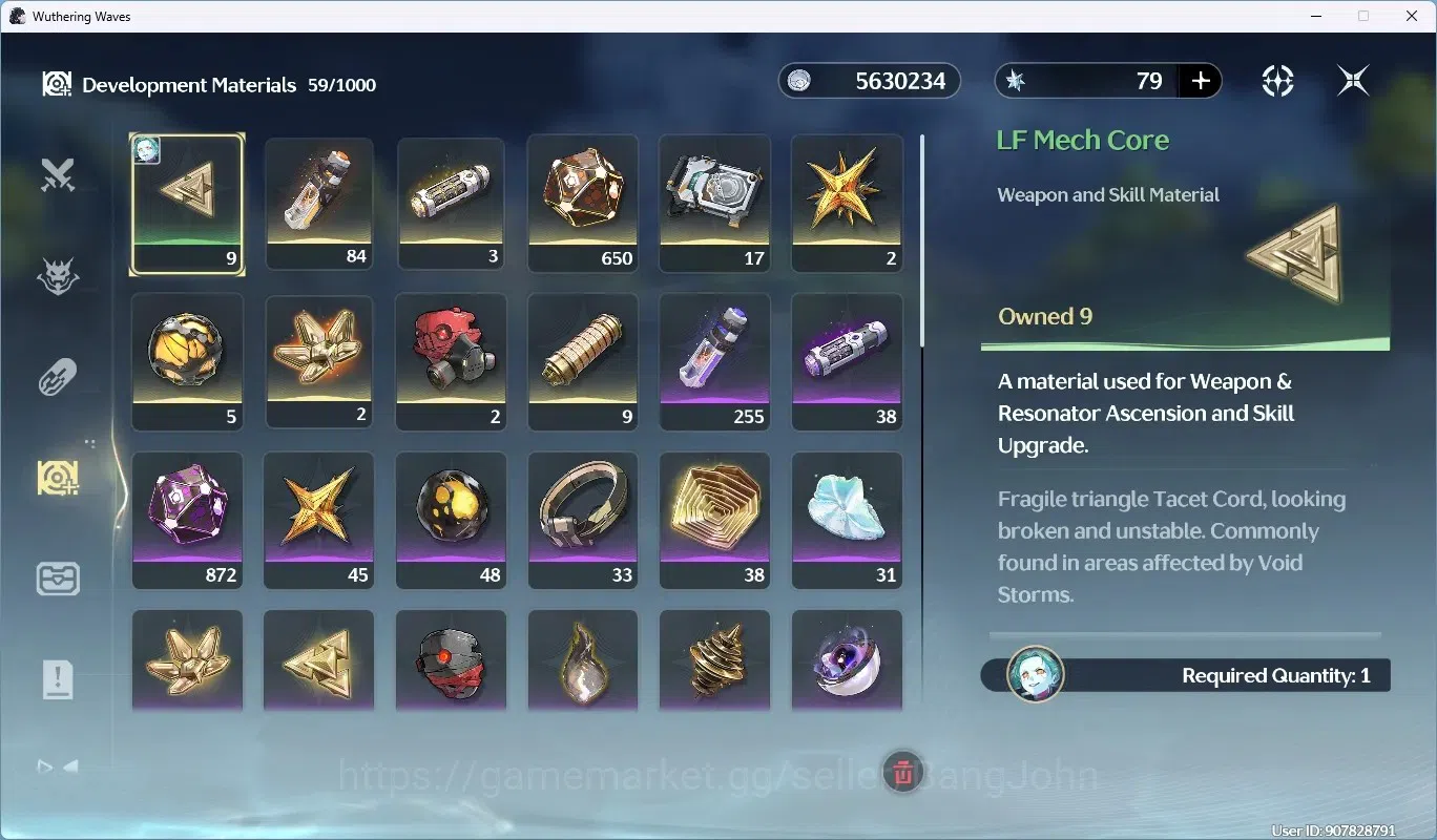 Wuthering Waves Accounts SEA|UL 37 | Rank 4 |2 Char Limited [LucyRC1+(Sign) image 11