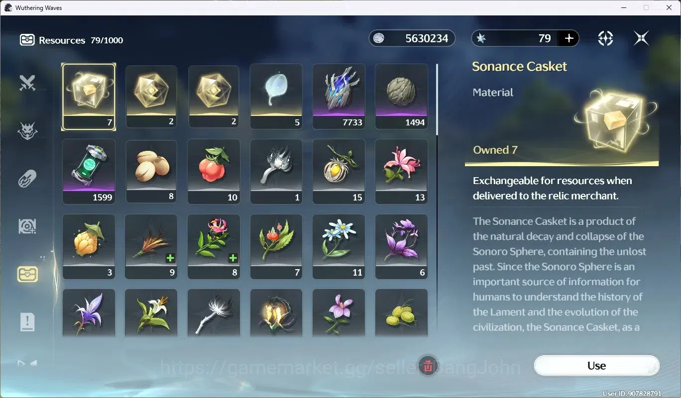 Wuthering Waves Accounts SEA|UL 37 | Rank 4 |2 Char Limited [LucyRC1+(Sign) image 12