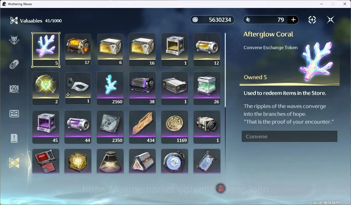 Wuthering Waves Accounts SEA|UL 37 | Rank 4 |2 Char Limited [LucyRC1+(Sign) image 14