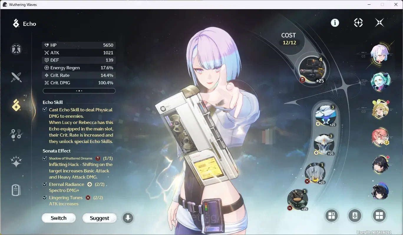 Wuthering Waves Accounts SEA|UL 37 | Rank 4 |2 Char Limited [LucyRC1+(Sign) image 5