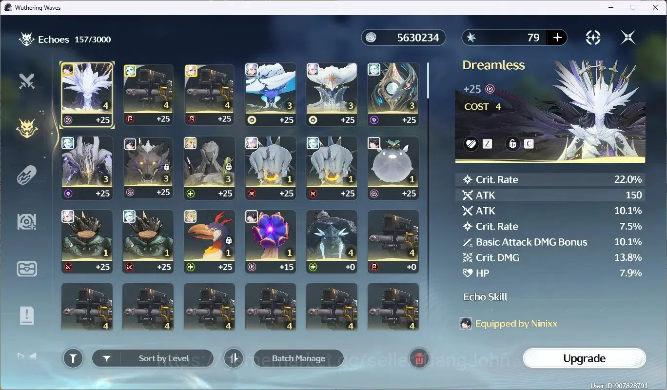 Wuthering Waves Accounts SEA|UL 37 | Rank 4 |2 Char Limited [LucyRC1+(Sign) image 9