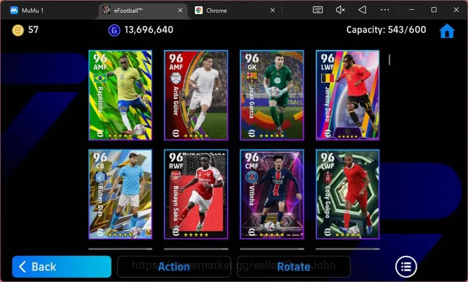 eFootball Accounts ANDROID|PW 3175|Epc Xavi| Epc Messi|Epc Steven Ger image 8