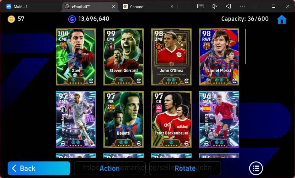 eFootball Accounts ANDROID|PW 3175|Epc Xavi| Epc Messi|Epc Steven Ger image 9