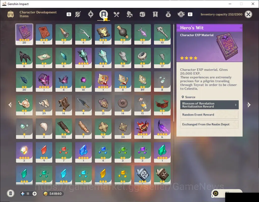Genshin Impact Accounts Others Asia|AR 37|1 Limited + 1 (*5 Weapon)|Mavuika + Signature|Mc Female|All Unset|Take Mail|Check 4