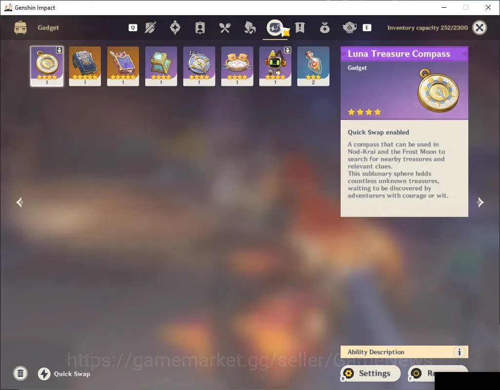 Genshin Impact Accounts Others Asia|AR 37|1 Limited + 1 (*5 Weapon)|Mavuika + Signature|Mc Female|All Unset|Take Mail|Check 7