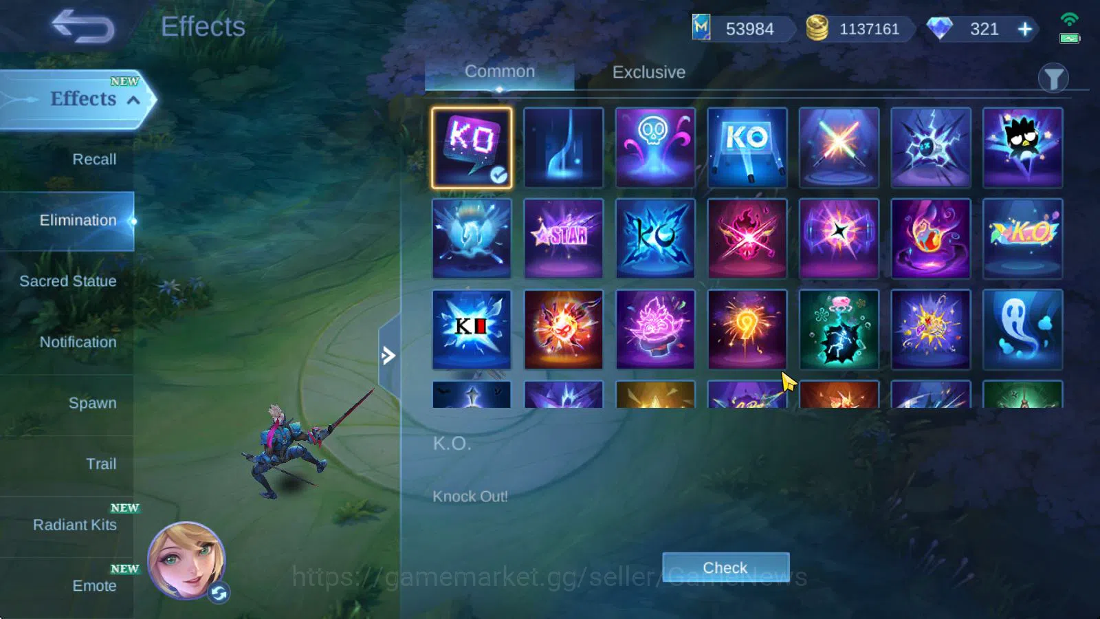 Mobile Legends: Bang Bang Accounts Hero 132|Skin 472|Legend [Franco,Saber],Ducati Iri image 12