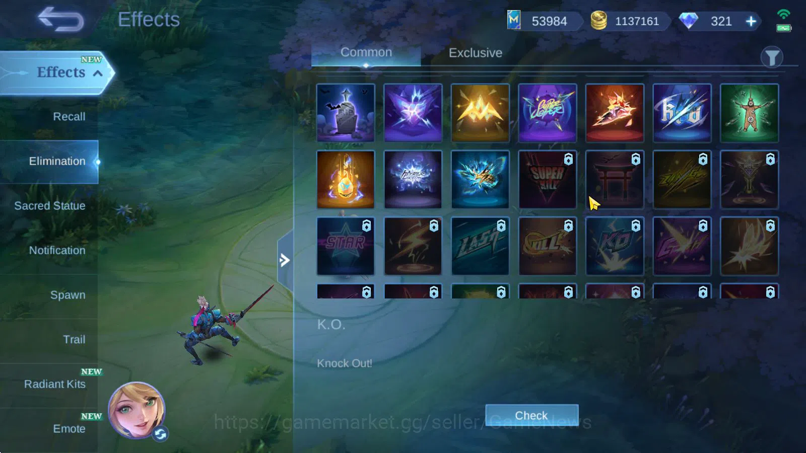 Mobile Legends: Bang Bang Accounts Hero 132|Skin 472|Legend [Franco,Saber],Ducati Iri image 13