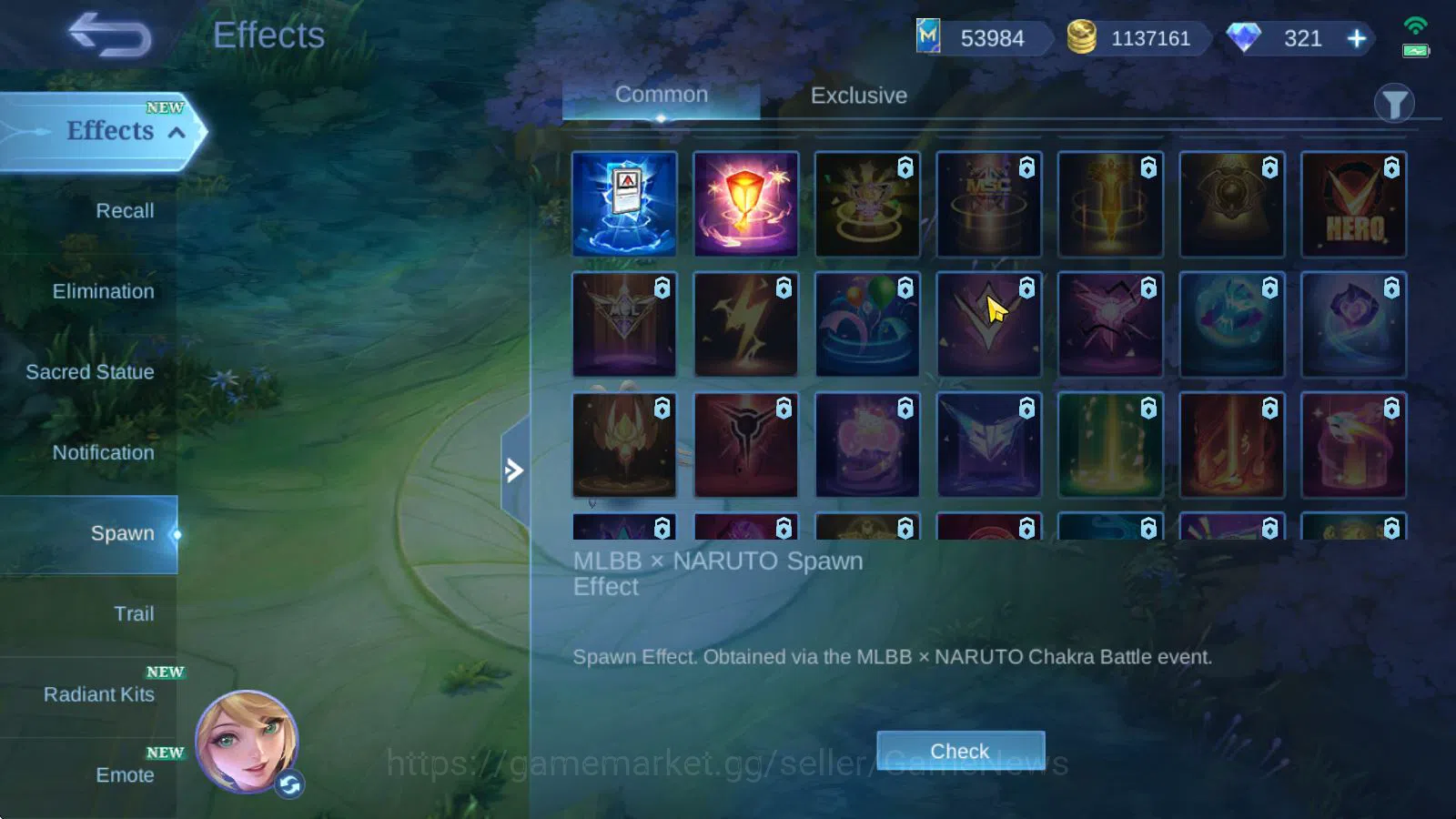 Mobile Legends: Bang Bang Accounts Hero 132|Skin 472|Legend [Franco,Saber],Ducati Iri image 17