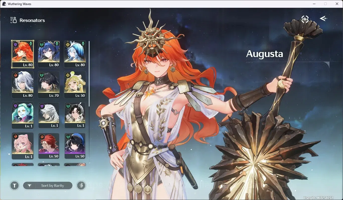 Wuthering Waves Accounts SEA|UL 54|Rank 6|4 Char Limited [Luno+Sign,Augusta image 2
