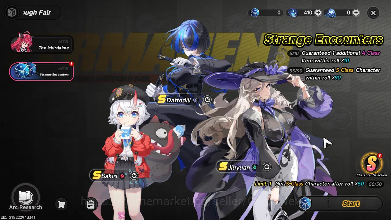 Neverness to Everness Accounts GLOBAL EU|HL 3| 1 SSR (Nanally)+1 Selector On| 6 S image 6