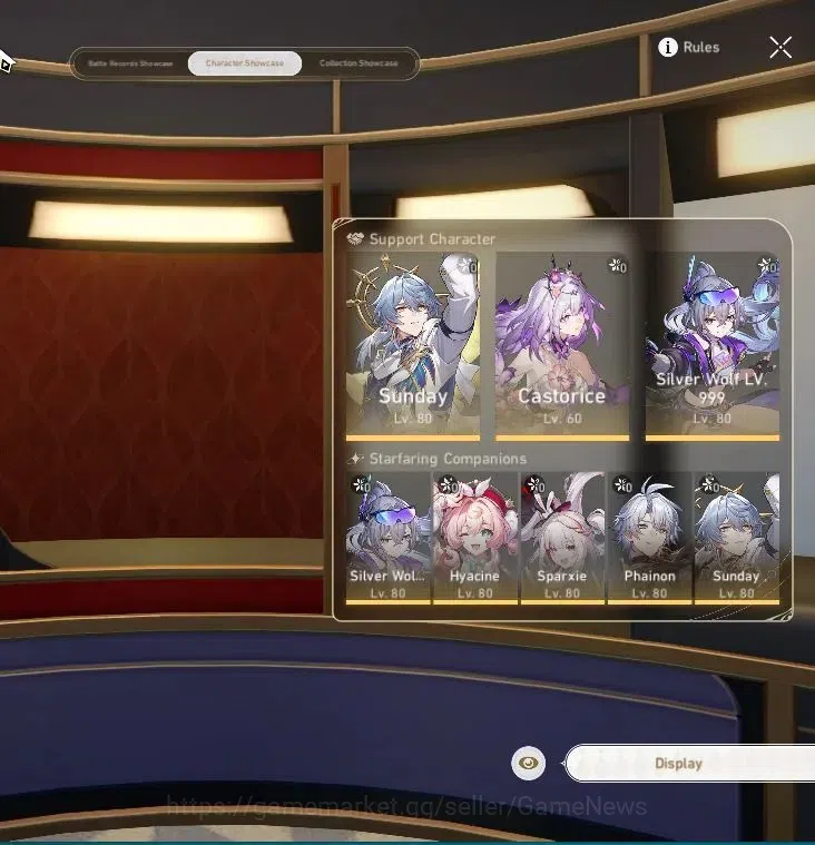 Honkai Star Rail Accounts Asia|TL 70|Premium Elation|18 Limited|[SW 999,Yao  image 2