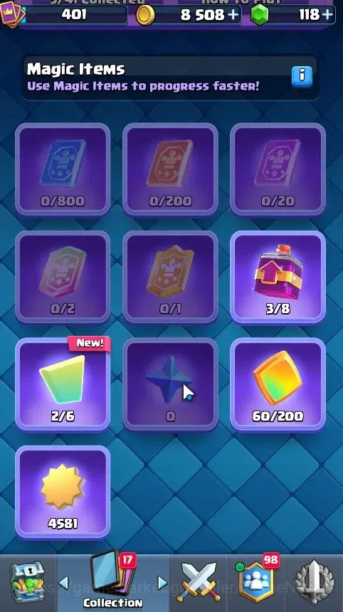 Clash Royale Accounts LV 401|Troph 3254|KTL 10|Card 50/121|1 Hero 3 EVO image 10