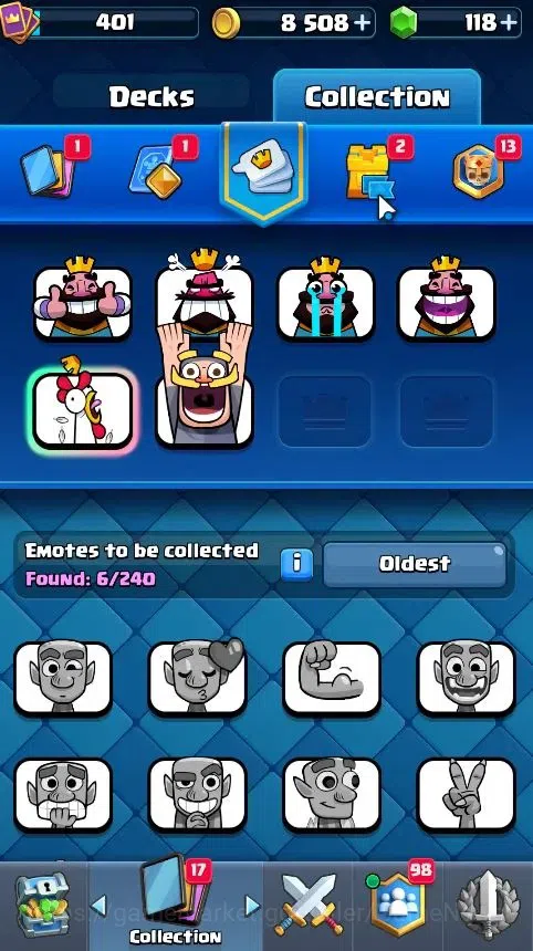 Clash Royale Accounts LV 401|Troph 3254|KTL 10|Card 50/121|1 Hero 3 EVO image 11