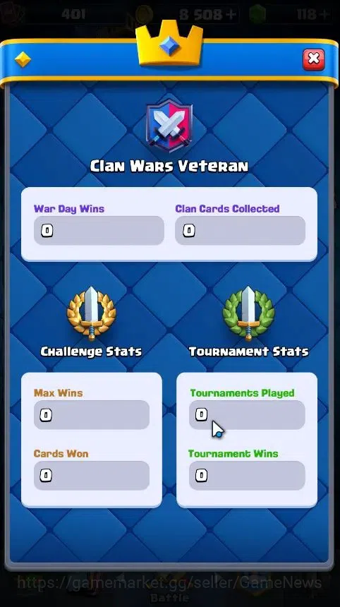 Clash Royale Accounts LV 401|Troph 3254|KTL 10|Card 50/121|1 Hero 3 EVO image 7