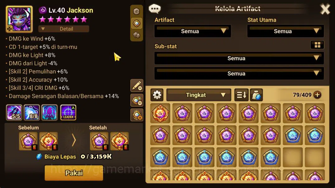 Summoners War: Sky Arena Accounts Mid-Game ASIA Lv73|2 LD(Werner,Jackson)|33 NB5(7R1X,Liam,Etc)+72 6 14