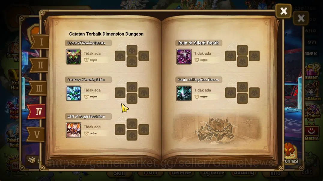 Summoners War: Sky Arena Accounts Mid-Game ASIA Lv73|2 LD(Werner,Jackson)|33 NB5(7R1X,Liam,Etc)+72 6 6