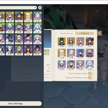 Genshin Impact Accounts Reroll Asia|AR 45|2 Limited + 1(*5 Weapon)|Nefer,Lauma|Amos' Bow|Female MC|Take Mail|Check SS(GI7660)