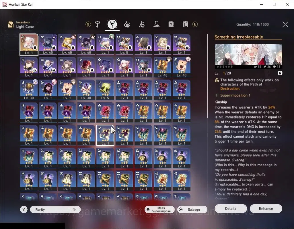 Honkai Star Rail Accounts Asia | TL 27 | 7 Limited | [Evanescia,Sparkle,Spar image 5