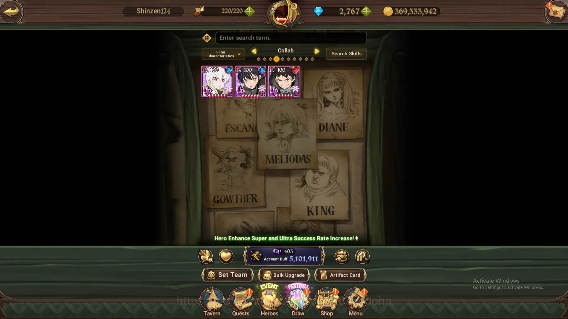 The Seven Deadly Sins: Grand Cross Accounts GLOBAL|5.1M CC|LS89-DM2767|2LR Roxy3/6,Elizabeth2/ image 10