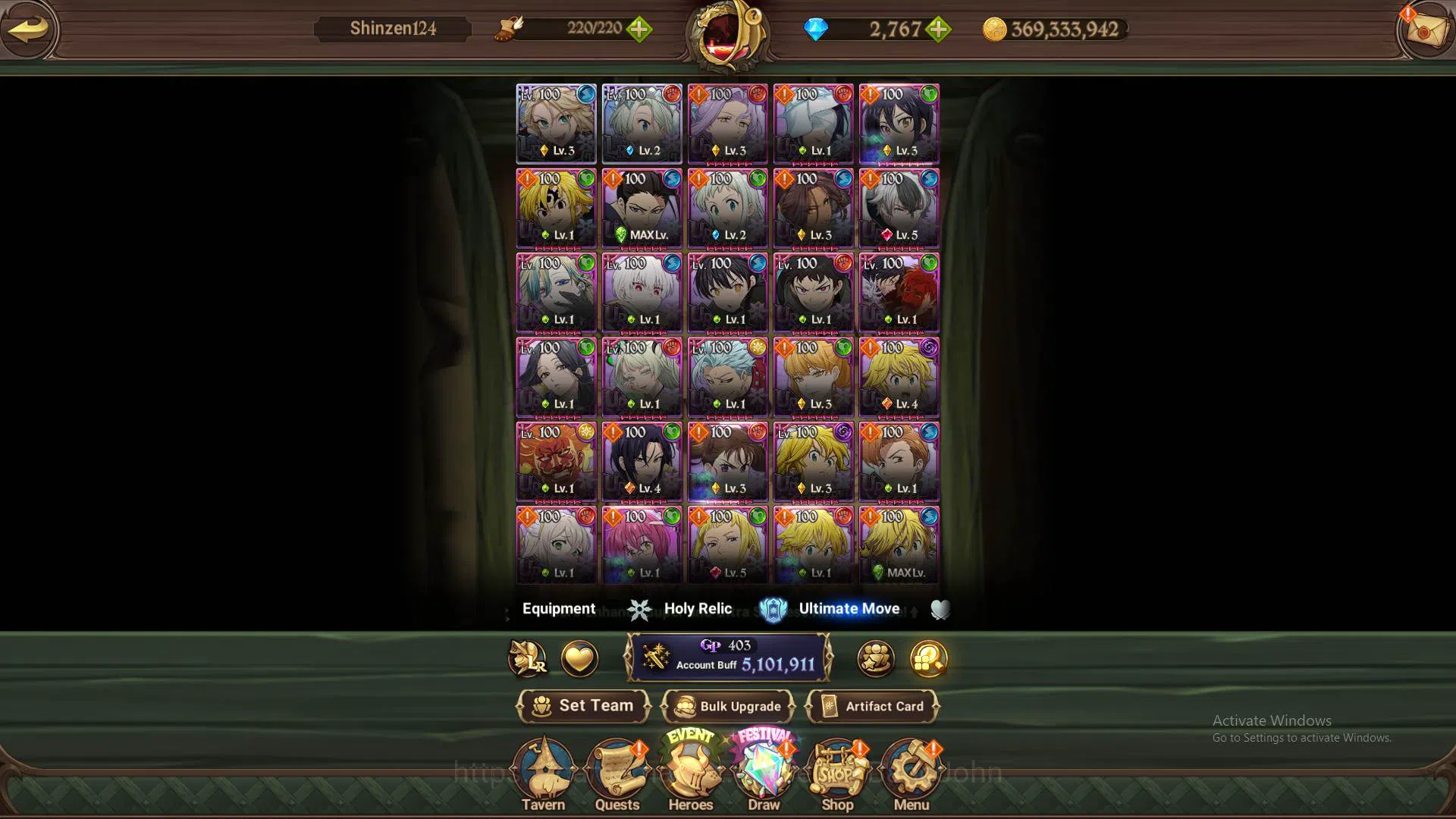 The Seven Deadly Sins: Grand Cross Accounts GLOBAL|5.1M CC|LS89-DM2767|2LR Roxy3/6,Elizabeth2/ image 13
