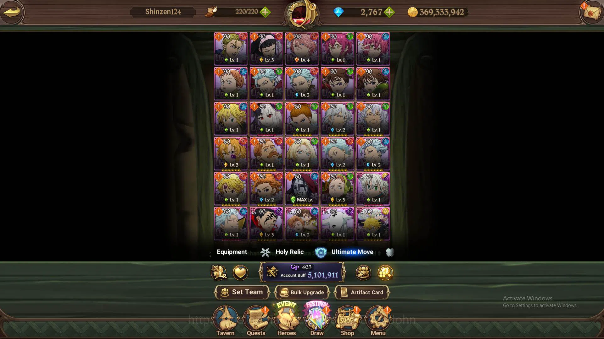 The Seven Deadly Sins: Grand Cross Accounts GLOBAL|5.1M CC|LS89-DM2767|2LR Roxy3/6,Elizabeth2/ image 17